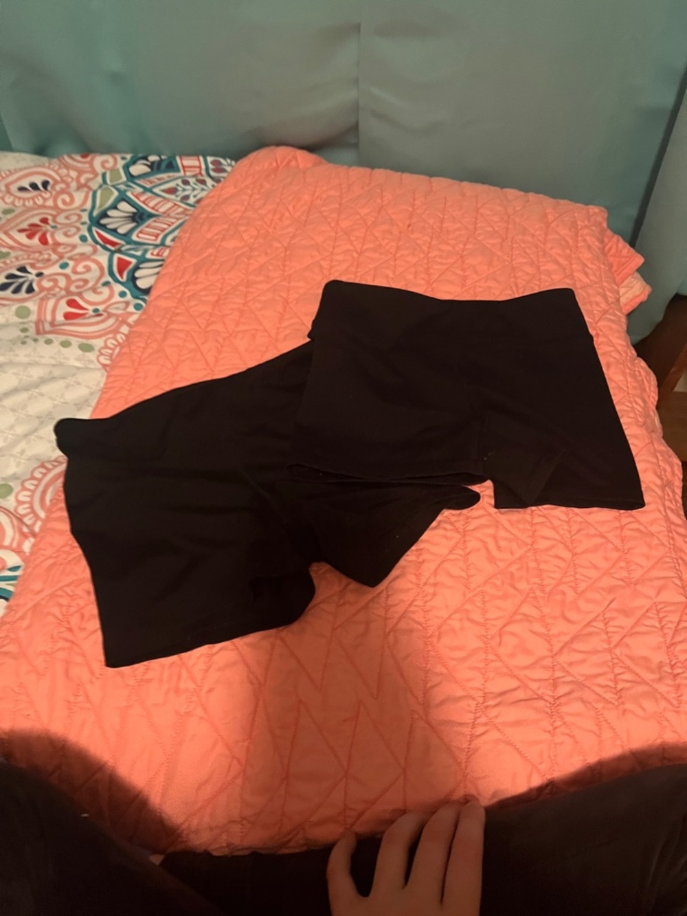 90 Degree By Reflex Black Kids Active Shorts